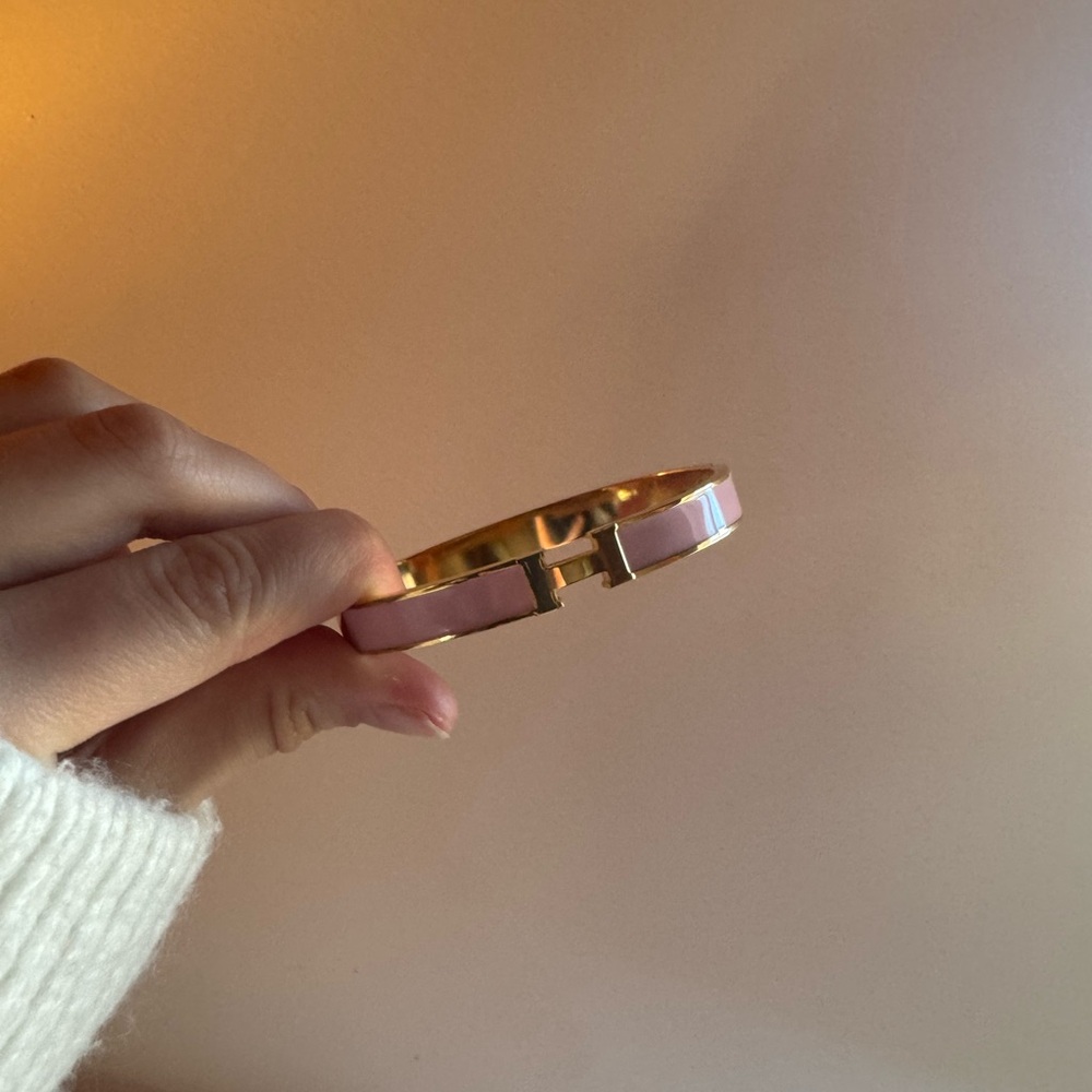 Altar'd State Gold and Pink Bracelet with Unique Design